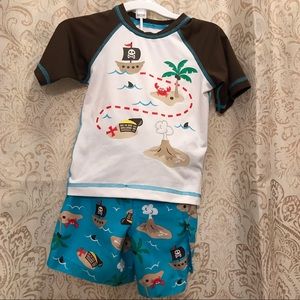 Two piece boy’s swim set